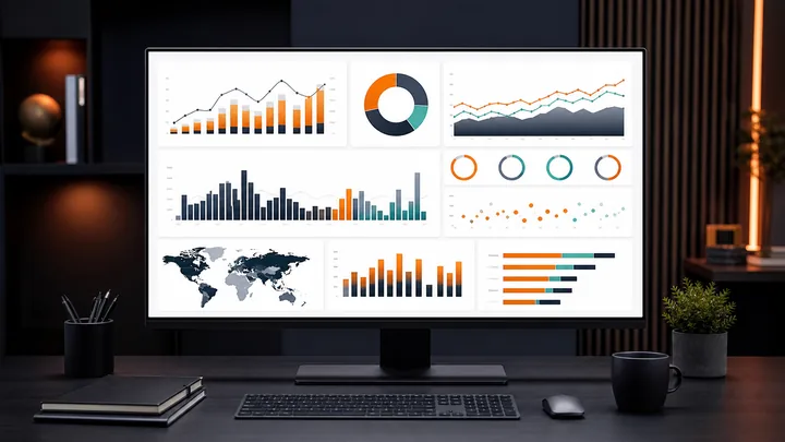 Power BI dashboard örneği